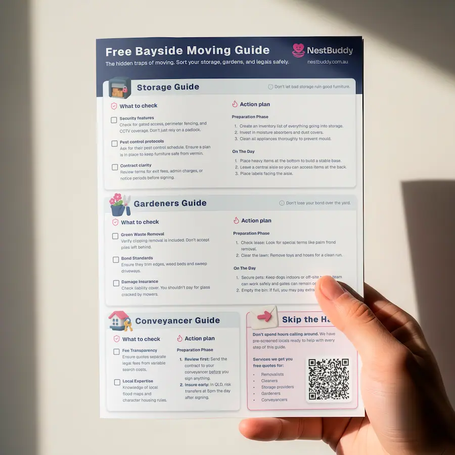 Free Bayside Moving Guide Preview
